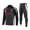 Kid's Manchester United Zipper Sweatshirt Kit(Top+Pants) 2024/25 - bestfootballkits