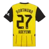 ADEYEMI #27 Borussia Dortmund Shirt Home 2024/25 - bestfootballkits