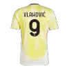 VLAHOVIĆ #9 Juventus Shirt Away 2024/25 - Save The Children Sponsor  - bestfootballkits