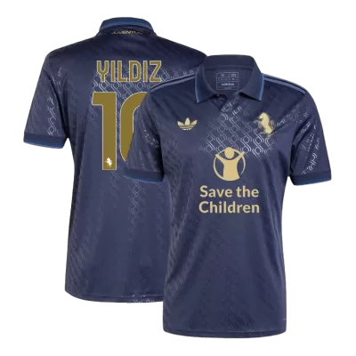 YILDIZ #10 Juventus Shirt Third Away 2024/25 - Save The Children Sponsor  - bestfootballkits