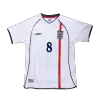 SCHOLES #8 Retro England Shirt Home 2002 - bestfootballkits