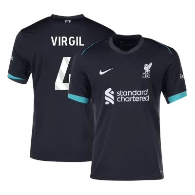 VIRGIL #4 Liverpool Shirt Away 2024/25 - bestfootballkits