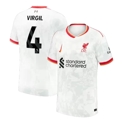 VIRGIL #4 Liverpool Shirt Third Away 2024/25 - bestfootballkits