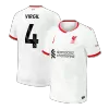 Authentic VIRGIL #4 Liverpool Shirt Third Away 2024/25 - bestfootballkits