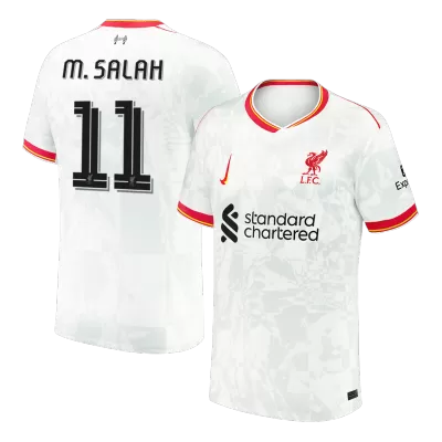 M.SALAH #11 Liverpool Shirt Third Away 2024/25 - UCL - bestfootballkits