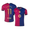 Authentic RAPHINHA #11 Barcelona Shirt Home 2024/25 -（Spotify Logo Without Text） - bestfootballkits