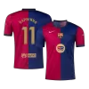 RAPHINHA #11 Barcelona Shirt Home 2024/25 -（Spotify Logo Without Text） - bestfootballkits