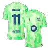 RAPHINHA #11 Barcelona Shirt Third Away 2024/25 - UCL（Spotify Logo Without Text） - bestfootballkits