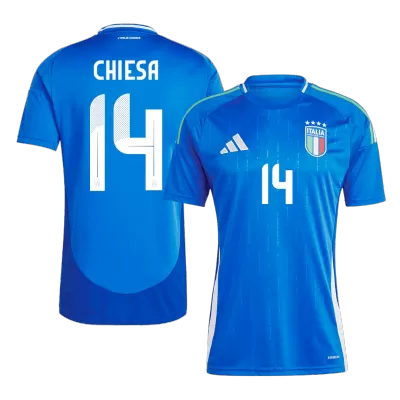 CHIESA #14 Italy Shirt Home Euro 2024 - bestfootballkits