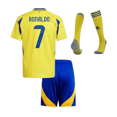 RONALDO #7 Al Nassr Mini Kit Home 2024/25 - ACL - bestfootballkits