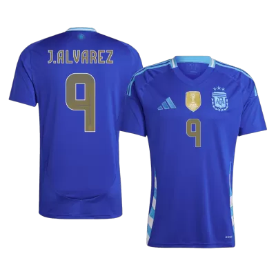 J.ALVAREZ #9 Argentina Shirt Away 2024 - bestfootballkits