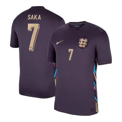 SAKA #7 England Shirt Away Euro 2024 - bestfootballkits