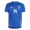 Authentic CHIESA #14 Italy Shirt Home Euro 2024 - bestfootballkits