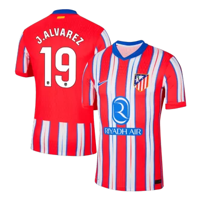 Authentic J.ALVAREZ #19 Atletico Madrid Shirt Home 2024/25 - bestfootballkits