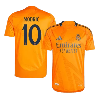 Authentic MODRIĆ #10 Real Madrid Shirt Away 2024/25 - Bear Champ Font - bestfootballkits