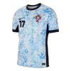 R.LEÃO #17 Portugal Shirt Away Euro 2024 - bestfootballkits