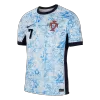 RONALDO #7 Portugal Euro Football Shirt Away Euro 2024 - bestfootballkits