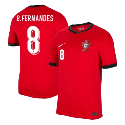 B.FERNANDES #8 Portugal Shirt Home Euro 2024 - bestfootballkits