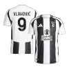 Authentic VLAHOVIĆ #9 Juventus Shirt Home 2024/25 - Save The Children Sponsor - bestfootballkits