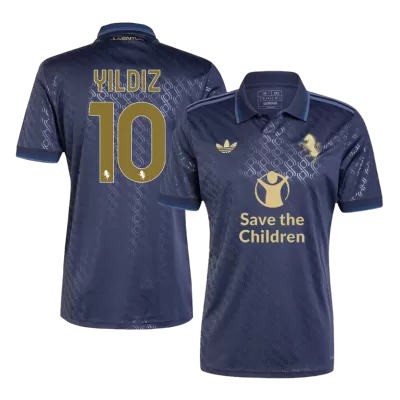 YILDIZ #10 Juventus Shirt Third Away 2024/25 - Save The Children Sponsor  - bestfootballkits