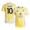 Authentic YILDIZ #10 Juventus Shirt Away 2024/25 - Save The Children Sponsor - bestfootballkits