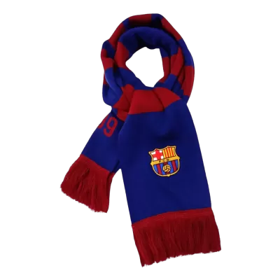 Barcelona Soccer knitting Scarf Red&Blue - bestfootballkits