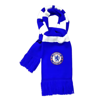 Chelsea Soccer knitting Scarf Blue&White - bestfootballkits