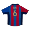 XAVI #6 Retro Barcelona Shirt Home 2001/02 - bestfootballkits