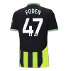 FODEN #47 Manchester City Shirt Away 2024/25 - bestfootballkits