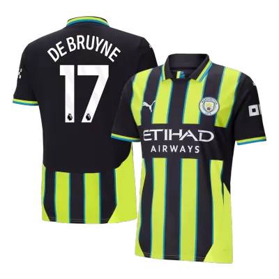 DE BRUYNE #17 Manchester City Shirt Away 2024/25 - bestfootballkits