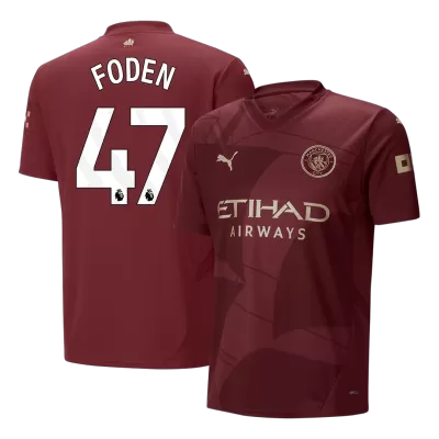 FODEN #47 Manchester City Shirt Third Away 2024/25 - bestfootballkits