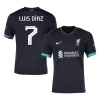 LUIS DÍAZ #7 Liverpool Shirt Away 2024/25 - UCL - bestfootballkits