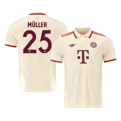 Authentic MÜLLER #25 Bayern Munich Shirt Third Away 2024/25 - UCL - bestfootballkits