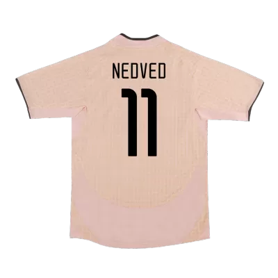 NEDVED #11 Retro Juventus Shirt Away 2003/04 - bestfootballkits