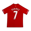 SUAREZ #7 Retro Liverpool Shirt Home 2013/14 - bestfootballkits