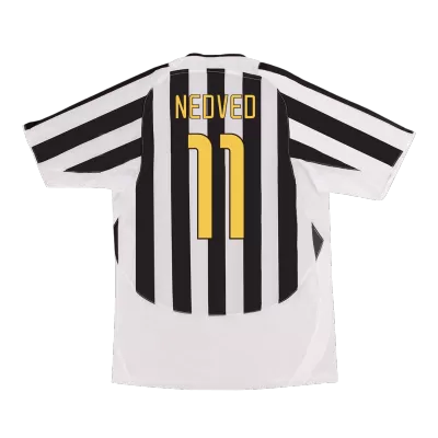 NEDVED #11 Retro Juventus Shirt Home 2003/04 - bestfootballkits