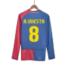 A.INIESTA #8 Retro Barcelona Shirt Home Long Sleeve 2008/09 - UCL - bestfootballkits