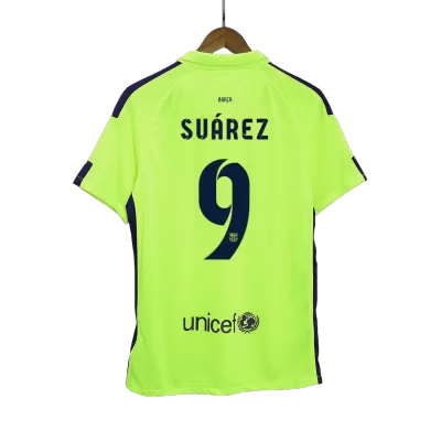 SUÁREZ #9 Retro Barcelona Shirt Third Away 2014/15 - bestfootballkits