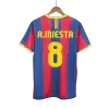 A.INIESTA #8 Retro Barcelona Shirt Home 2010/11 - bestfootballkits