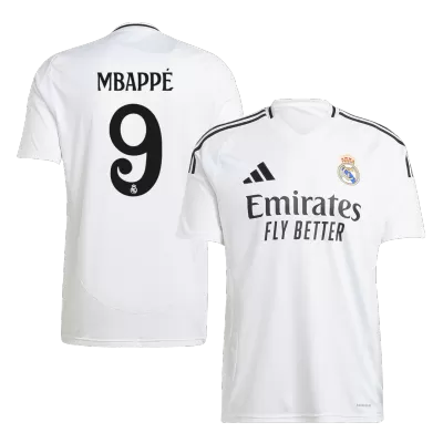 MBAPPÉ #9 Real Madrid Shirt Home 2024/25 - bestfootballkits