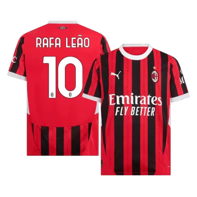 RAFA LEÃO #10 AC Milan Home Soccer Jersey 2024/25 - bestfootballkits