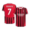 Authentic MORATA #7 AC Milan Shirt Home 2024/25 - bestfootballkits