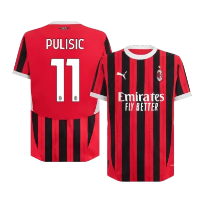 Authentic PULISIC #11 AC Milan Shirt Home 2024/25 - bestfootballkits