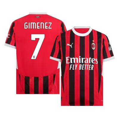 GIMENEZ #7 AC Milan Shirt Home 2024/25 - bestfootballkits