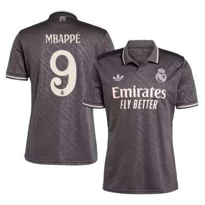 MBAPPÉ #9 Real Madrid Shirt Third Away 2024/25 - bestfootballkits