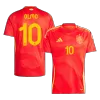 OLMO #10 Spain Shirt Home Euro 2024 - bestfootballkits