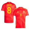 FABIÁN #8 Spain Shirt Home Euro 2024 - bestfootballkits