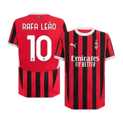 Authentic RAFA LEÃO #10 AC Milan Shirt Home 2024/25 - bestfootballkits