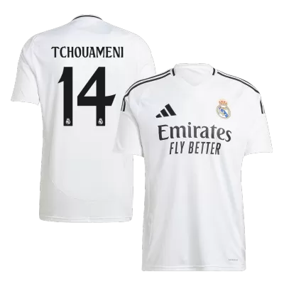 TCHOUAMENI #14 Real Madrid Shirt Home 2024/25 - bestfootballkits