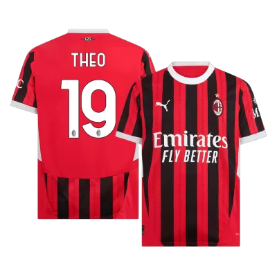 THEO #19 AC Milan Shirt Home 2024/25 - bestfootballkits